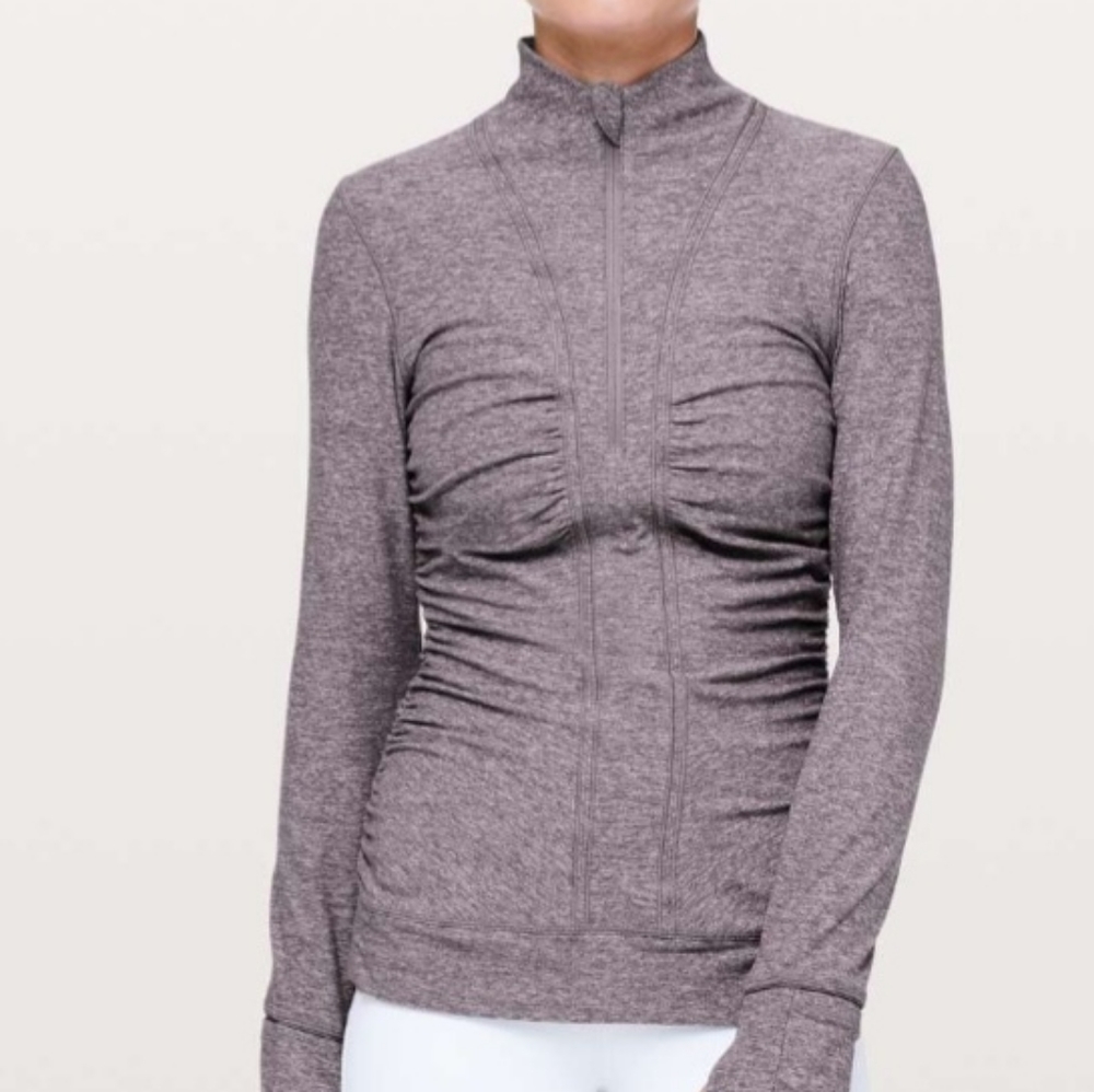 Lululemon half zip Rulu size 8